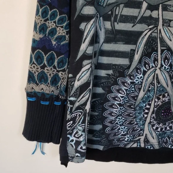 Desigual Large long sleeve top - Picture 4 of 7